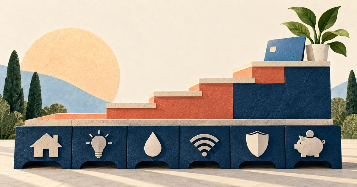 A stable financial foundation supporting measured steps toward one new account